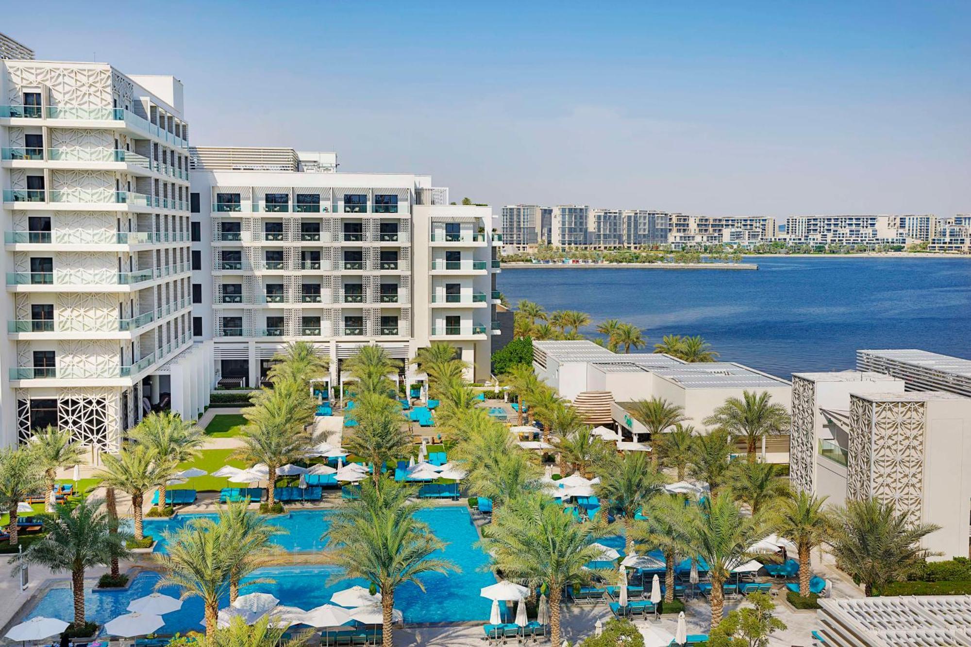 Отель Hilton Abu Dhabi Yas Island Экстерьер фото